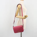 PRADA Shoulder Bag Safiano leather Pink Gold 1BD163 Auth am11957M-24