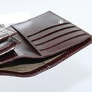 FENDI Zucca Canvas Bifold Wallet Black Brown Auth am11958V-15