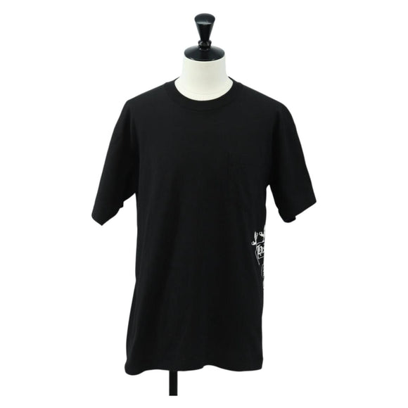 Chrome Hearts Short-sleeved T-shirt cotton L Black Auth am11960M