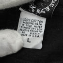 Chrome Hearts Short-sleeved T-shirt cotton L Black Auth am11960M-10