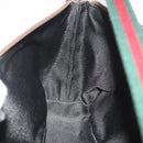 GUCCI GG Canvas Accessories Sherry Line Bag Beige Silver 141809 Auth am11962A-19