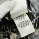 FENDI Tailored Jacket Zucca Canvas polyester 44 Green Black Auth am11963V-16