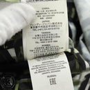 FENDI Tailored Jacket Zucca Canvas polyester 44 Green Black Auth am11963V-17