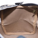 Christian Dior Trotter Canvas mini Boston Bag Navy Silver Auth am11966V-18