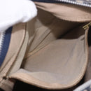 Christian Dior Trotter Canvas mini Boston Bag Navy Silver Auth am11966V-21