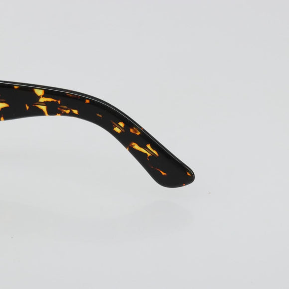 SAINT LAURENT Sunglasses Plastic Brown Gold Auth am11969A