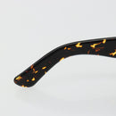 SAINT LAURENT Sunglasses Plastic Brown Gold Auth am11969A-11
