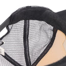 Chrome Hearts Tracker Cap Cotton Black White Gold Auth am11970V-17