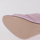 GUCCI GG Marmont Sandals Satin 35 Pink Gold Auth am11971M-24
