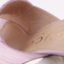 GUCCI GG Marmont Sandals Satin 35 Pink Gold Auth am11971M-33