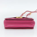 Miu Miu Hand Bag Leather 2way Pink Gold RN0726 Auth am11972V-11