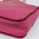 Miu Miu Hand Bag Leather 2way Pink Gold RN0726 Auth am11972V-14