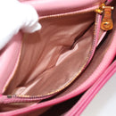 Miu Miu Hand Bag Leather 2way Pink Gold RN0726 Auth am11972V-26