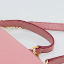 Miu Miu Hand Bag Leather 2way Pink Gold RN0726 Auth am11972V-8