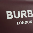 BURBERRY Every Day Shoulder Wallet Leather Bordeaux Gold Auth am11974M-20