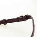 BURBERRY Every Day Shoulder Wallet Leather Bordeaux Gold Auth am11974M-15