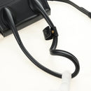 JACQUEMUS Hand Bag Leather 2way Black Gold Auth am11975V-10