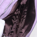 TOD’S Shoulder Hand Bag Suede Leather Purple Silver Auth am11976V-11