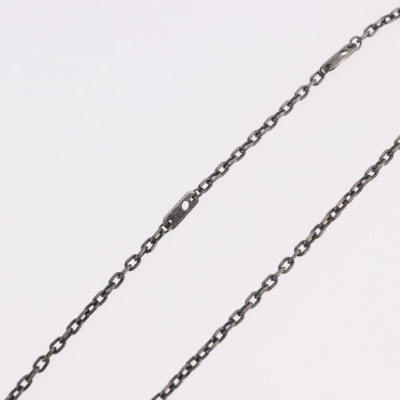LOUIS VUITTON Necklace metal Silver M00317 LV Auth am11978A