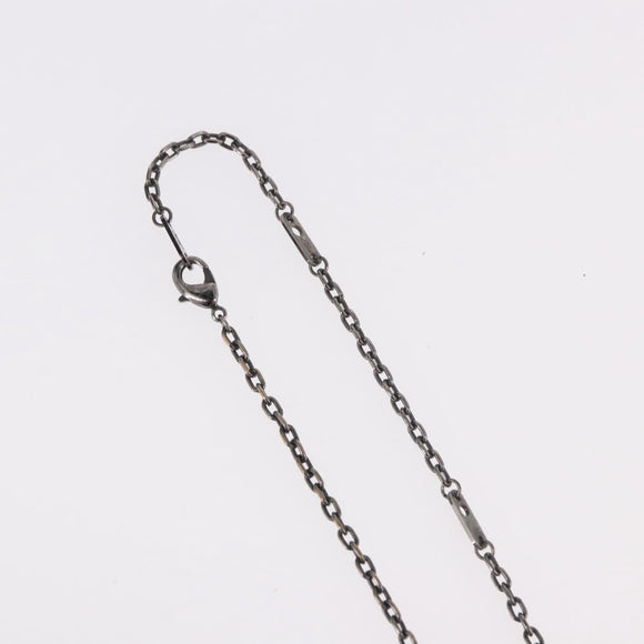 LOUIS VUITTON Necklace metal Silver M00317 LV Auth am11978A