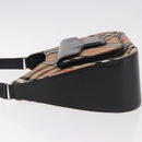 Burberrys Shoulder Bag Canvas Beige Silver Nova Check Auth am11979V-4