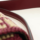 FENDI Zucca Canvas Mamma Baguette Bag Raffia 2way Beige Gold Auth am11981SM-14