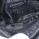 CHANEL Camellia No. 5 Accessories Chain Bag Lamb Skin Black CC Auth am11985M-10