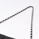 CHANEL Camellia No. 5 Accessories Chain Bag Lamb Skin Black CC Auth am11985M-8