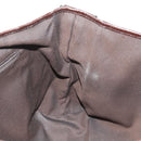 GUCCI GG Canvas Web Sherry Line Shoulder Bag Beige Silver 23302 Auth am11988V-31