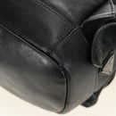 PRADA Backpack Leather Black VZ0053 Auth am11989V-14
