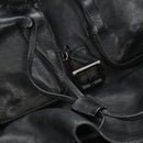 PRADA Backpack Leather Black VZ0053 Auth am11989V-21