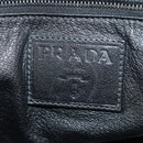 PRADA Backpack Leather Black VZ0053 Auth am11989V-22