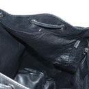 PRADA Backpack Leather Black VZ0053 Auth am11989V-24