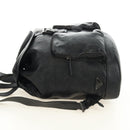 PRADA Backpack Leather Black VZ0053 Auth am11989V-4