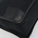 GUCCI GG Canvas Hand Bag Black Silver 000 0855 Auth am11991V-13