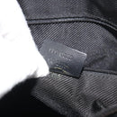GUCCI GG Canvas Hand Bag Black Silver 000 0855 Auth am11991V-21