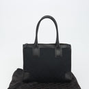 GUCCI GG Canvas Hand Bag Black Silver 000 0855 Auth am11991V-23