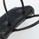 GUCCI GG Canvas Hand Bag Black Silver 000 0855 Auth am11991V-6