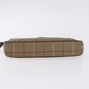 Burberrys Burberry Nova Check Blue Label Bag Nylon 3 Set Brown Red Auth am11993-14