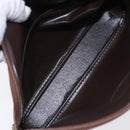 Burberrys Burberry Nova Check Blue Label Bag Nylon 3 Set Brown Red Auth am11993-16