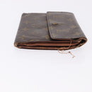 LOUIS VUITTON Monogram Taiga Damier Ebene Wallet 7 Set Black Green Auth am11994-13