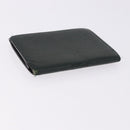 LOUIS VUITTON Monogram Taiga Damier Ebene Wallet 7 Set Black Green Auth am11994-21