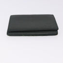 LOUIS VUITTON Monogram Taiga Damier Ebene Wallet 7 Set Black Green Auth am11994-22
