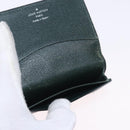 LOUIS VUITTON Monogram Taiga Damier Ebene Wallet 7 Set Black Green Auth am11994-23