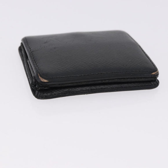 LOUIS VUITTON Monogram Taiga Damier Ebene Wallet 7 Set Black Green Auth am11994