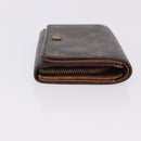 LOUIS VUITTON Monogram Taiga Damier Ebene Wallet 7 Set Black Green Auth am11994-28