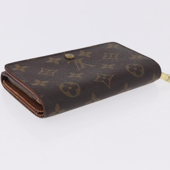 LOUIS VUITTON Monogram Taiga Damier Ebene Wallet 7 Set Black Green Auth am11994