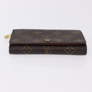 LOUIS VUITTON Monogram Taiga Damier Ebene Wallet 7 Set Black Green Auth am11994-30