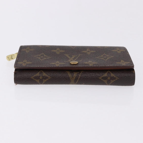 LOUIS VUITTON Monogram Taiga Damier Ebene Wallet 7 Set Black Green Auth am11994