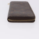 LOUIS VUITTON Monogram Taiga Damier Ebene Wallet 7 Set Black Green Auth am11994-32